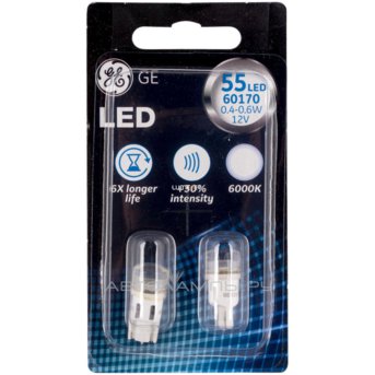 W5W 12V-LED 0,5W (W2,1x9,5d) 6000K (блистер 2шт.) 93080063 (60170) 93080063 (60170 (бл.2))