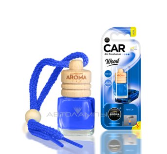 Wood (6 ml) New Car Ароматизатор (флакон, подвес.) 63110