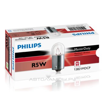 R5W 24V-5W (BA15s) (вибростойкая) MasterDuty 13821MDCP