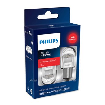 P21W 12/24V-LED (BA15s) Red 2.3W X-tremeUltinon LED gen2 (ку.2шт.) 11498XURX2