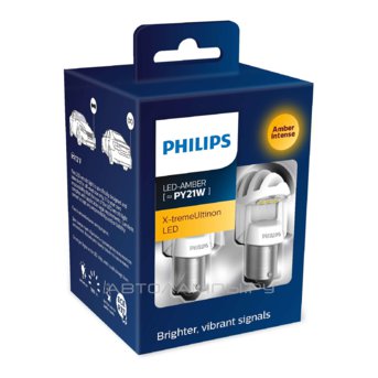 PY21W 12V-LED (BAU15s) 1.8W Amber X-tremeUltinon LED gen2 + CANbus 12V 21W CEA (ку.2шт.) 11498XUAXM