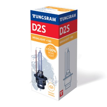 D2S 85V-35W (P32d-2) 4600K Xensation Megalight +100 (Tungsram) 93093633 53500CMU B1