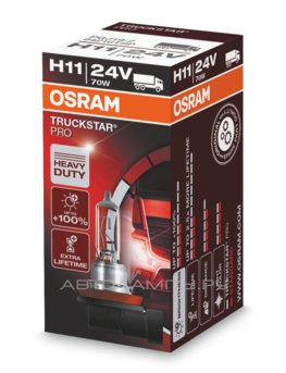 H11 24V- 70W (PGJ19-2) (увелич. срок службы) Truckstar Pro 64216TSP
