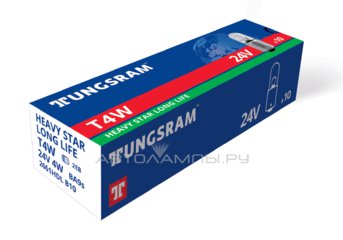 T4W 24V-4W (BA9s) (вибростойкая+увелич.срок службы) Heavy Star 93108010 2661HDL B10