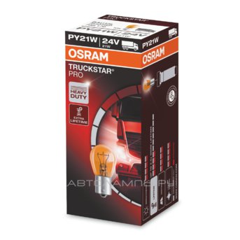 PY21W 24V-21W (BAU15s) (вибростойкая+увелич.срок службы) Truckstar Pro 7510TSP
