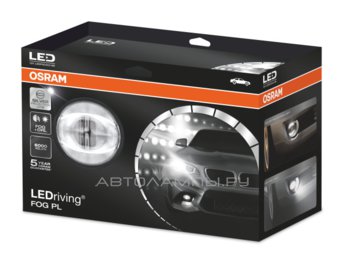 D 90мм LED П/Туман. свет/ДХО модуль (светодиодный) LEDriving FOG PL Silver Edition комплект LEDFOG103SR