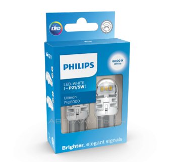 P21/5W 12V-LED (BAY15d) 6000K 2.5/0.5W Ultinon Pro6000 (ку.2шт.) 11499CU60X2