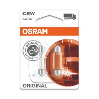 C5W 12V-5W (SV8,5) (блистер 2шт.) 6418-02B